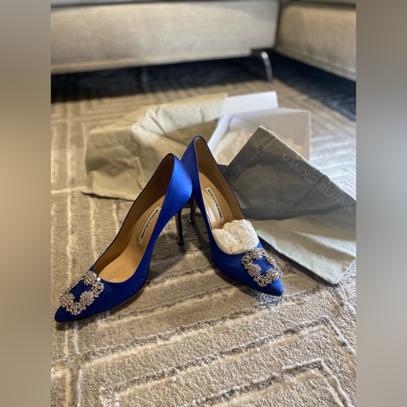 Manolo Blahnik Shoes - Blue Manolo Blahnik